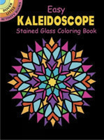 Easy Kaleidoscope Stained Glass Coloring Book