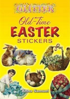 Glitter Old-Time Easter Stickers