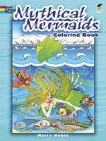 Mythical Mermaids Coloring Book