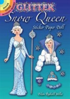 Glitter Snow Queen Sticker Paper Doll