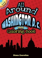 All Around Washington D.C. Mini Coloring Book