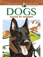 Creative Haven Dogs Color by Number Coloring Book