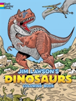 Jim Lawson's Dinosaurs Coloring Book