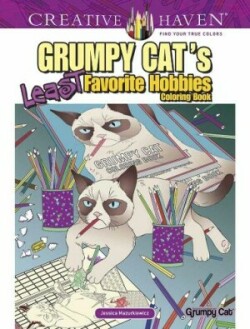 Creative Haven Grumpy Cat's Least Favorite Hobbies