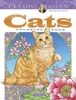 Creative Haven Cats Coloring Book