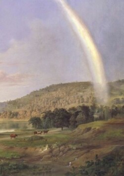 Landscape with Rainbow Notebook