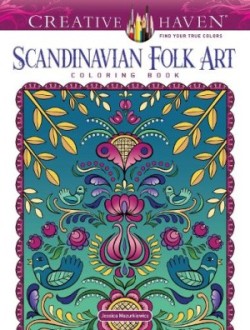Creative Haven Scandinavian Folk Art Coloring Book