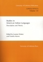 Studies in American Indian Languages Description and Theory