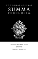 Summa Theologiae: Volume 37, Justice