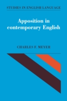 Apposition in Contemporary English