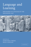 Language and Learning Philosophy of Language in the Hellenistic Age