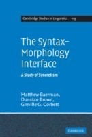 Syntax-Morphology Interface A Study of Syncretism