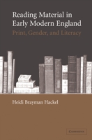 Reading Material in Early Modern England