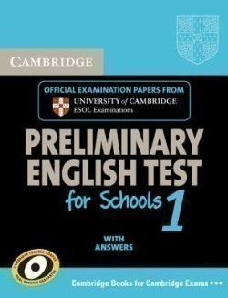 Cambridge Pet for Schools 1 Student´s Book With Answers