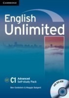 English Unlimited C1 Advanced Self-study Pack (workbook + DVD-Rom)