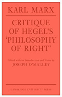 Critique of Hegel's 'Philosophy Of Right'