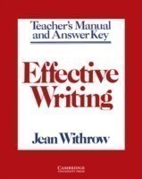 Effective Writing Teacher's manual Writing Skills for Intermediate Students of American English