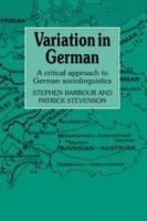 Variation in German A Critical Approach to German Sociolinguistics