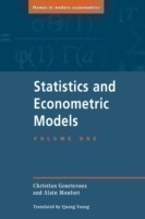 Statistics and Econometric Models: Volume 1, General Concepts, Estimation, Prediction and Algorithms