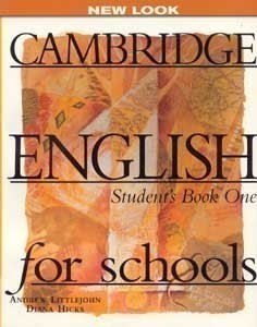 Cambridge English for Schools 1 Student´s Book