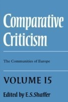 Comparative Criticism: Volume 15, The Communities of Europe