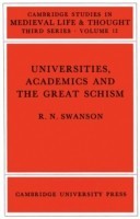 Universities, Academics and the Great Schism