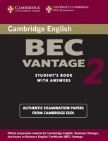 Cambridge BEC Vantage 2 Student's Book with Answers Examination Papers from University of Cambridge ESOL Examinations