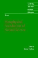 Metaphysical Foundations of Natural Science