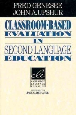 Classroom-based Evaluation in Second Language Education