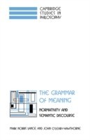 Grammar of Meaning Normativity and Semantic Discourse