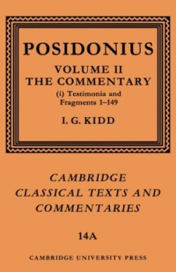 Posidonius: Volume 2, Commentary, Part 1