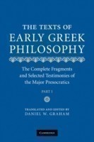 Texts of Early Greek Philosophy