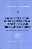 Character Sums with Exponential Functions and their Applications