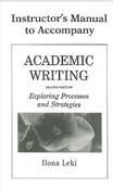 Academic Writing Instructor´s Manual