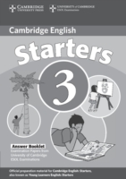 Cambridge Young Lerners English Tests 2nd Edition Starters 3 Answer Booklet