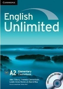 English Unlimited A2 Elementary Coursebook + Eportfolio