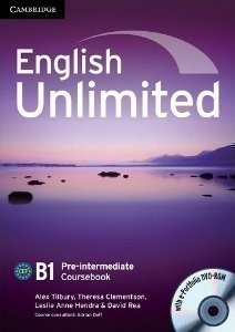 English Unlimited B1 Pre-intermediate Coursebook + Eportfolio