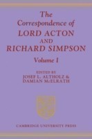 Correspondence of Lord Acton Richard Simpson 3 Volume Paperback Set