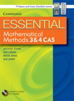 Essential Mathematical Methods CAS 3 and 4 with Student CD-Rom TIN/CP Version