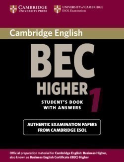 Cambridge Bec 1 Higher Student´s Book With Answers