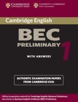 Cambridge Bec 1 Preliminary Student´s Book With Answers