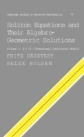 Soliton Equations and their Algebro-Geometric Solutions: Volume 1, (1+1)-Dimensional Continuous Models