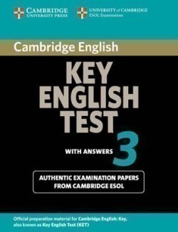 Cambridge Key English Test 3 Student´s Book With Answers