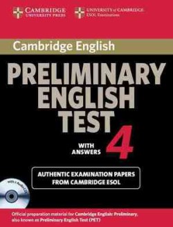 Cambridge Preliminary English Test 4 Self-study Pack