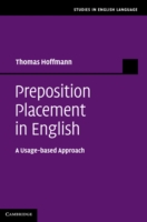 Preposition Placement in English A Usage-based Approach