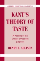 Kant's Theory of Taste