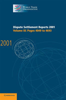 Dispute Settlement Reports 2001: Volume 9, Pages 4049-4693