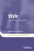 Style Language Variation and Identity