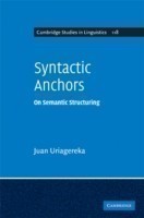 Syntactic Anchors On Semantic Structuring
