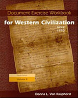 Document Exercise Workbook for Western Civilization, Volume II